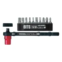 Plate Rachet Screw Catcher No.TD-73MC(w/ 10 bits)