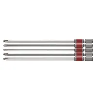 Single End GO-SAI Bit 5-Piece Set No.GS5P2150D(Ph No.2 x 150 5PC Set)