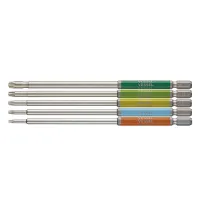 Single End TORX GO-SAI Bit 5-Piece Set (Assorted) No.GS5P-34(Assorted 5PC Set)