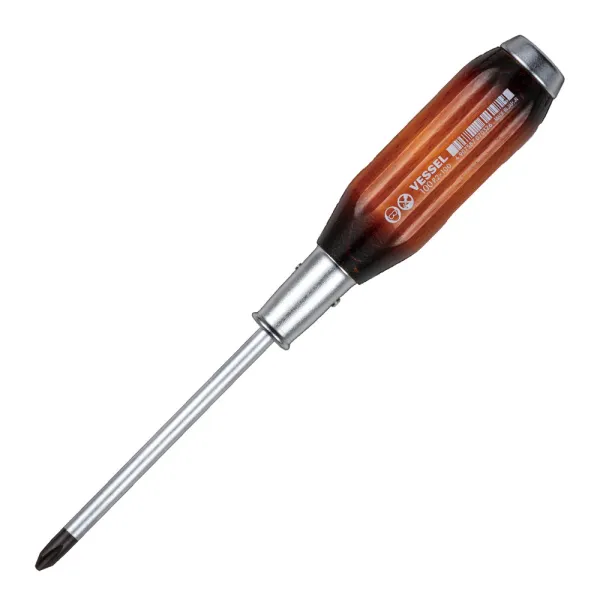 Powerful Tang-Thru Screwdriver No.100(Ph No.2 x 100)