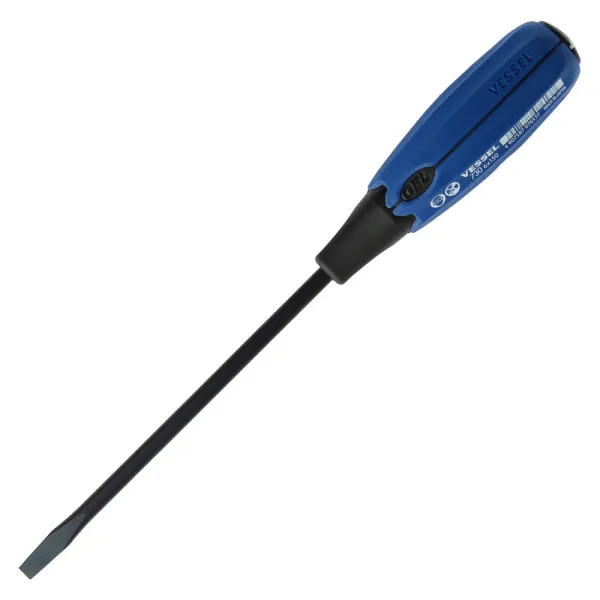 Super Cushion Tang-Thru Screwdriver No.730(Slotted 6 x 150)