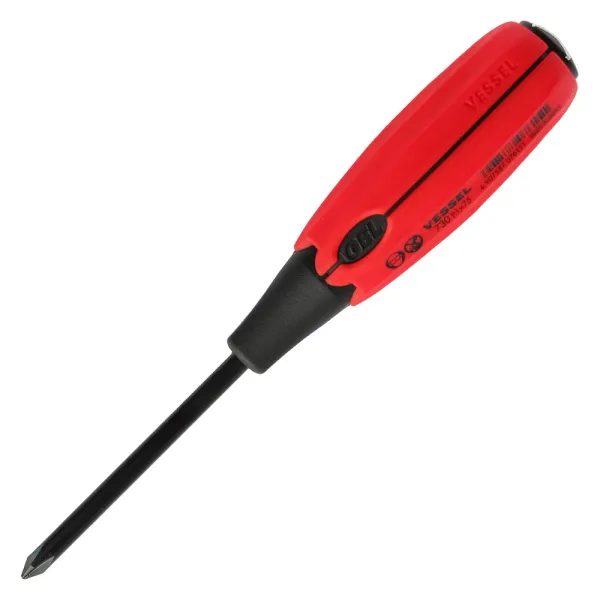 Super Cushion Tang-Thru Screwdriver No.730(Ph No.1 x 75)