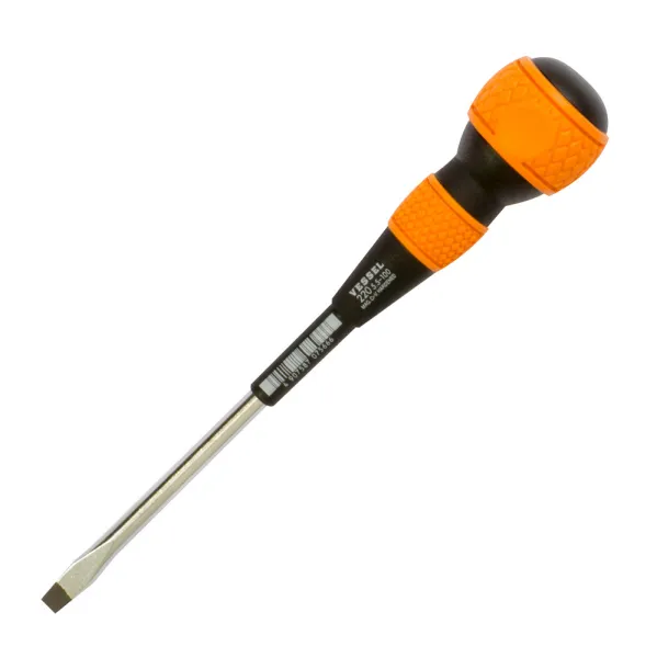 Ball-Grip Screwdriver No.220(Slotted 5.5 x 100)