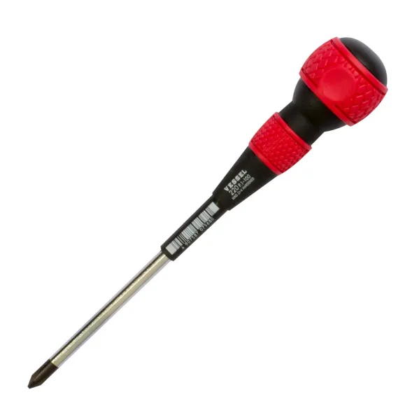 Ball-Grip Screwdriver No.220(Ph No.1 x 100)