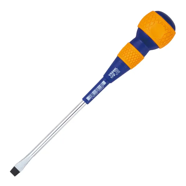 Ball-Grip Screwdriver No.220(Slotted 8 x 150)