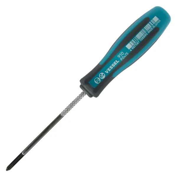 MEGADORA Thin Shank Screwdriver No.910(Ph No.0 x 75)