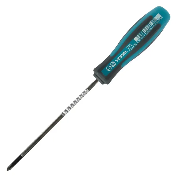 MEGADORA Thin Shank Screwdriver No.910(Ph No.0 x 100)