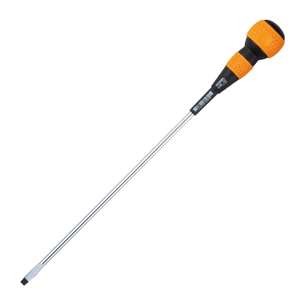 Ball-Grip Screwdriver No.220(Slotted 6 x 300)
