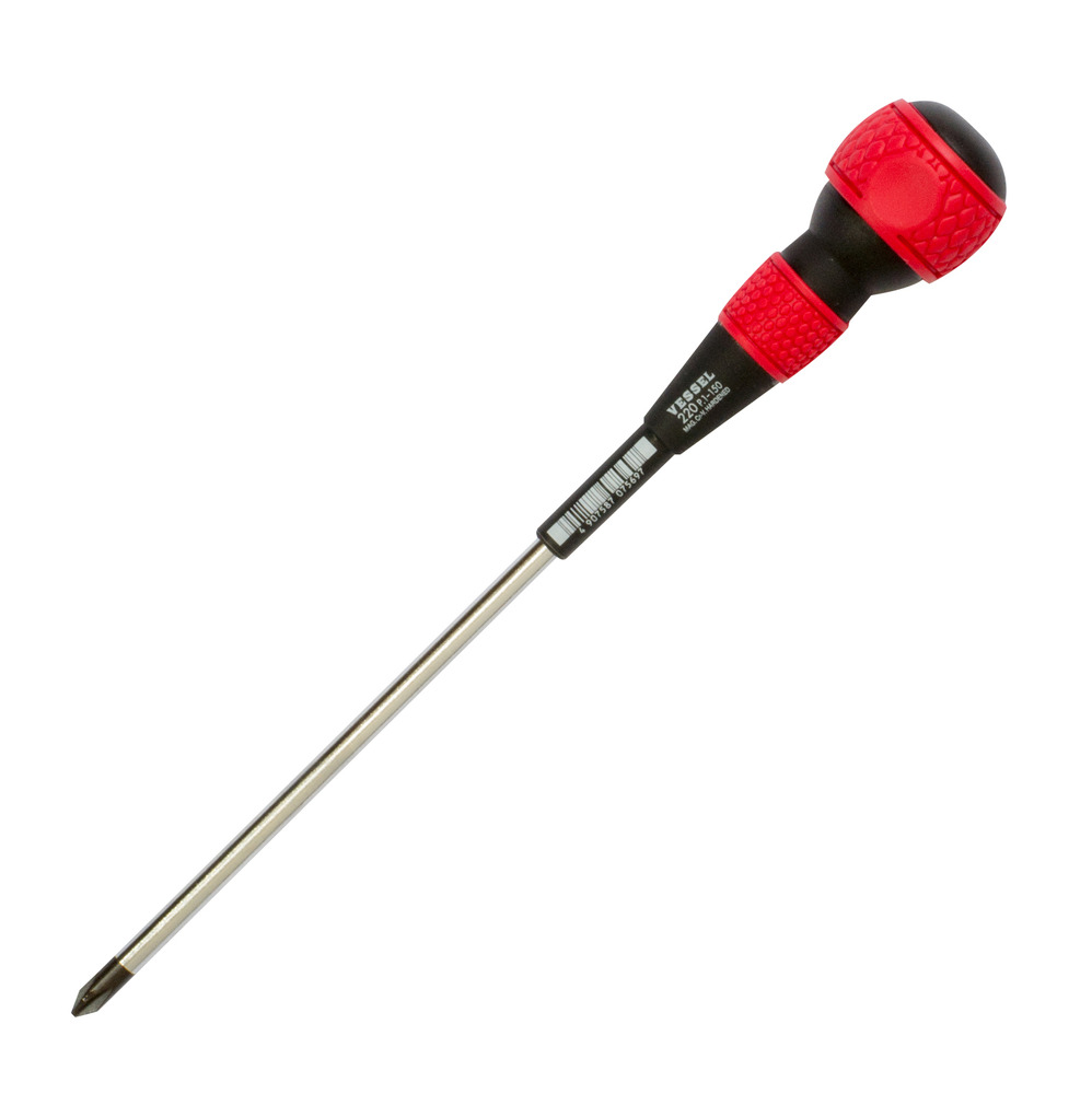 Ball-Grip Screwdriver No.220(Ph No.1 x 150)