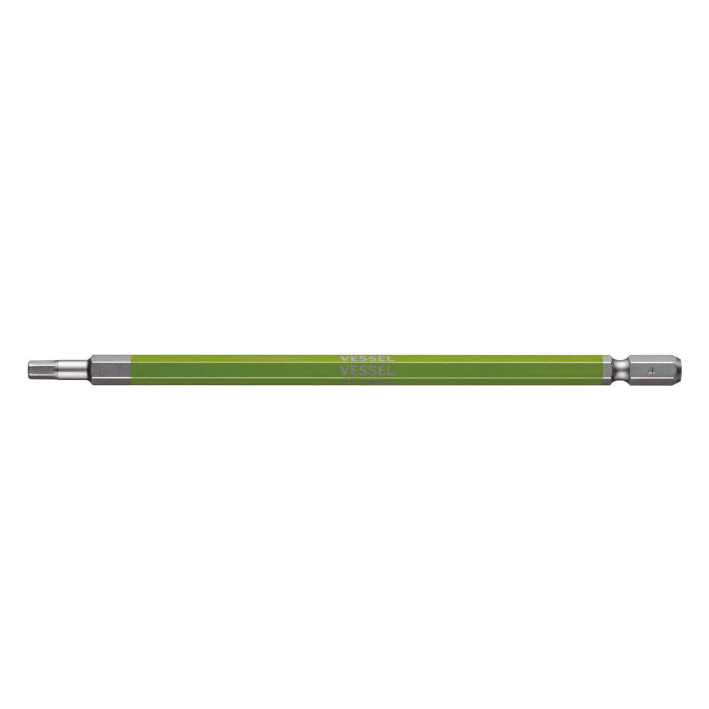 Single End Hex GO-SAI Bit (Long type) No.GSH040L(H4 x 150 )